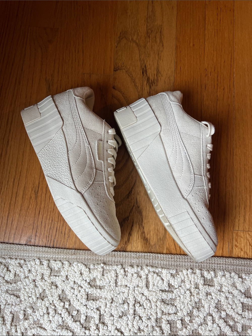 Puma Men’s Platform Sneaker - Off-White/Cream